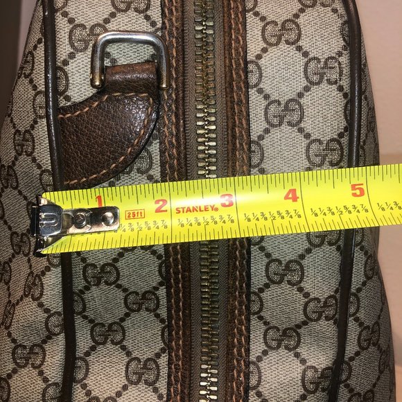 GUCCI Vintage Duffel Bag/ Suitcase - Picture 4 of 10